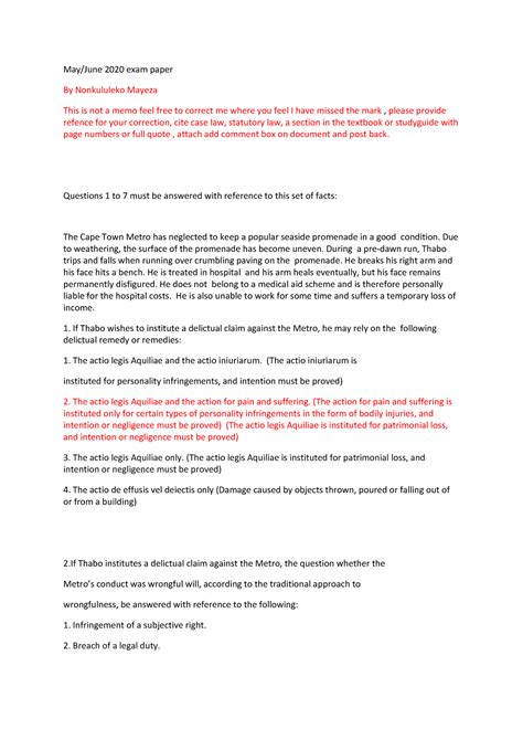 PVL3703 JUNE ONLINE EXAM 2020 .